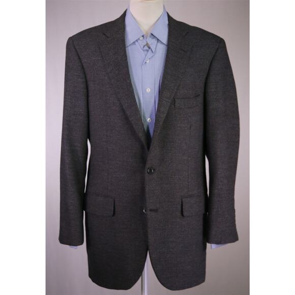 Southwick Very Recent Brown/Red Knit Woven Wool Tweed Blazer 42L - Picture 2 of 8